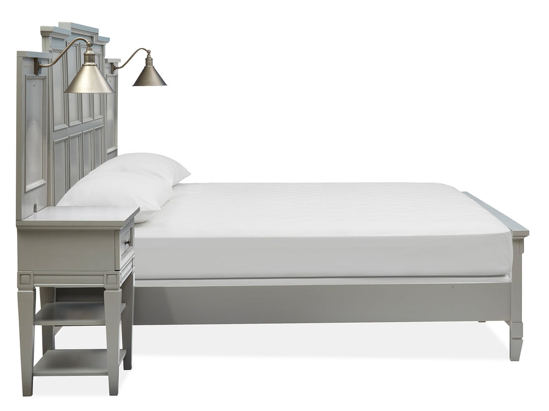 Glenbrook Pebble California King Wall Bed - B5668-74B