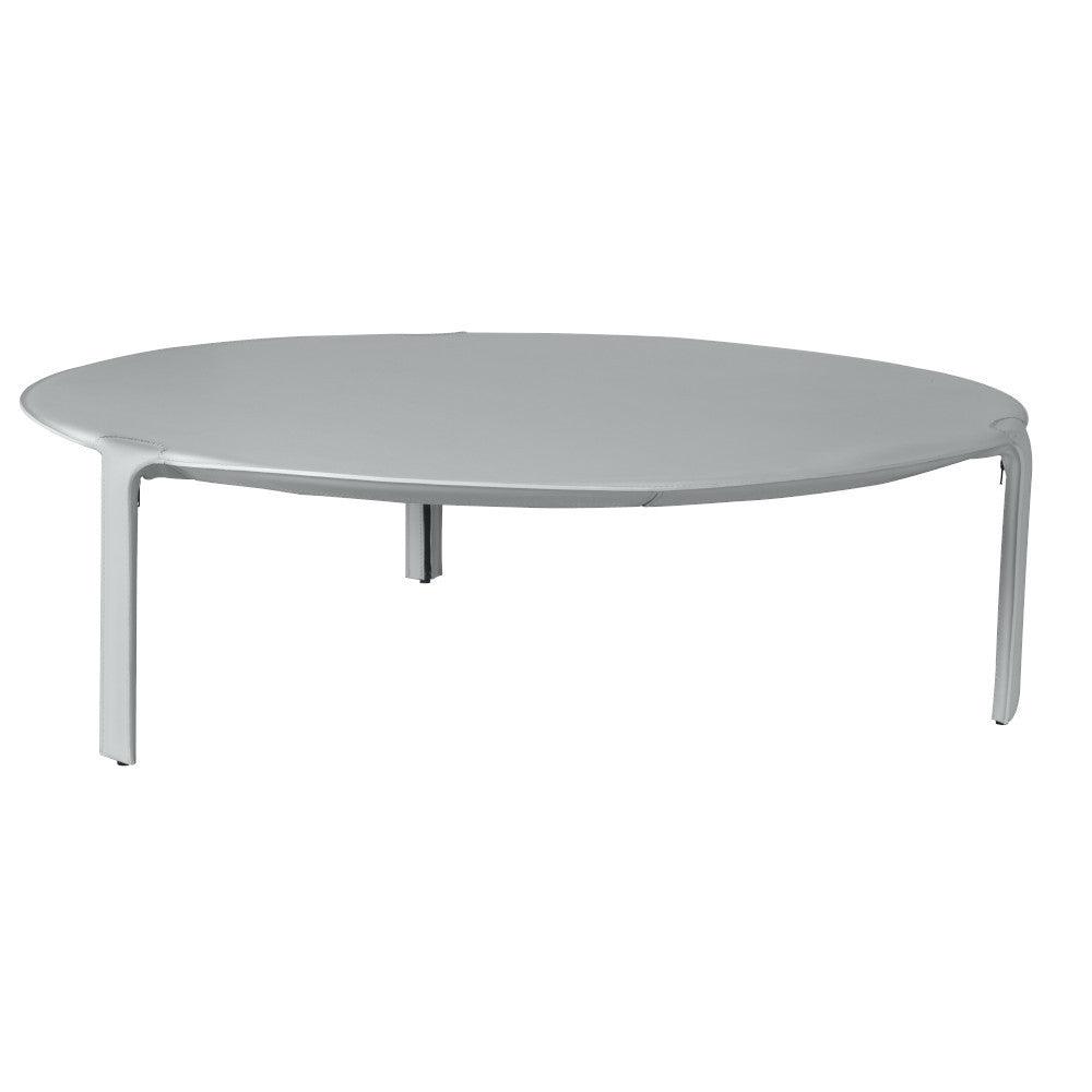 Oggetti Libro Round Cocktail Table, Light Grey COFFEE TABLES