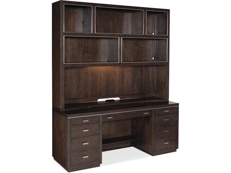 House Blend Credenza Hutch - AmericanHomeFurniture