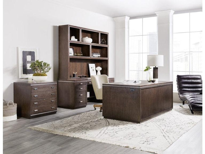 House Blend Credenza Hutch - AmericanHomeFurniture