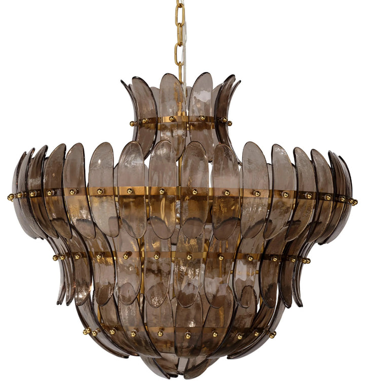 Arcade 10-Light Blown Glass Chandelier