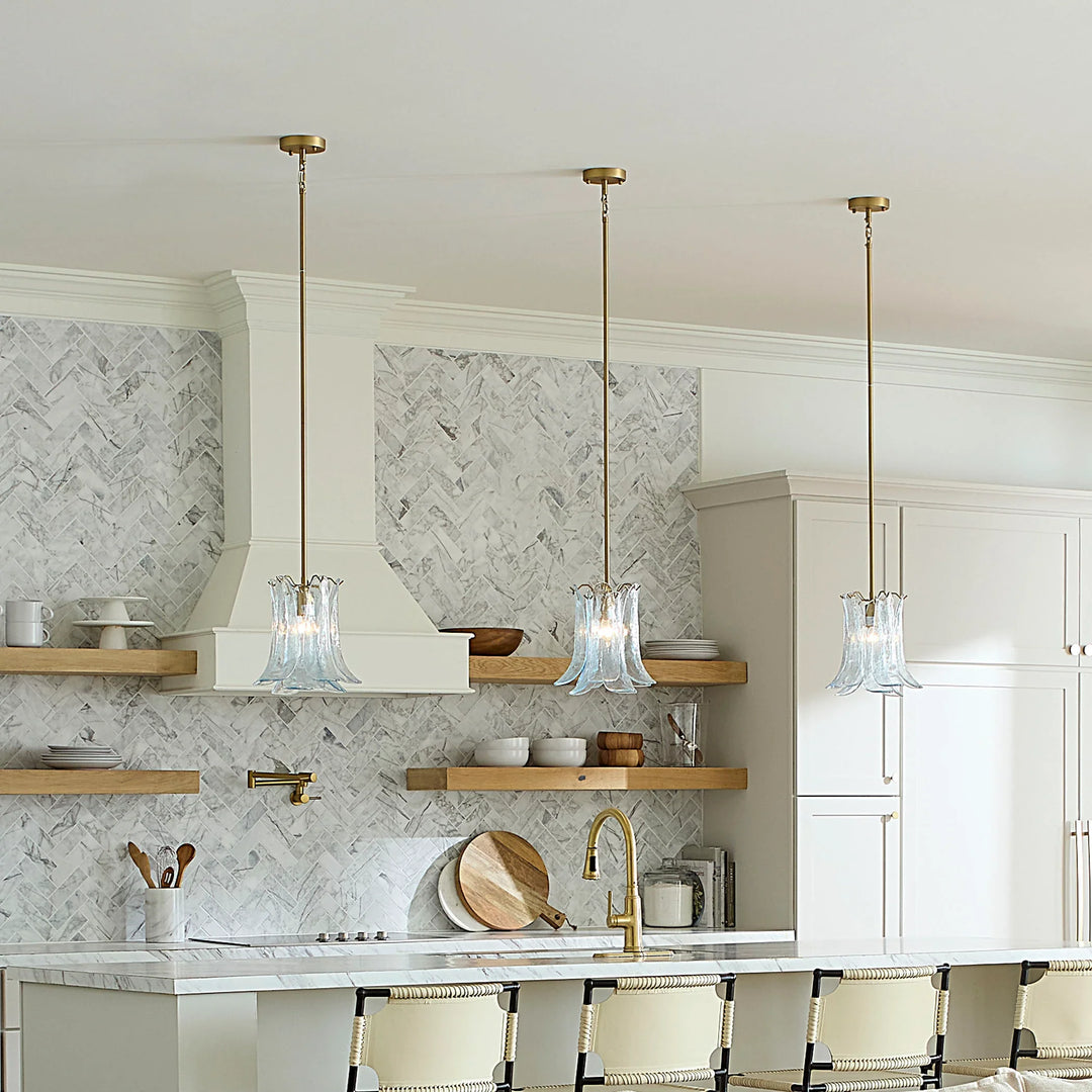 Cala 1-Light Blown Glass Pendant - AmericanHomeFurniture