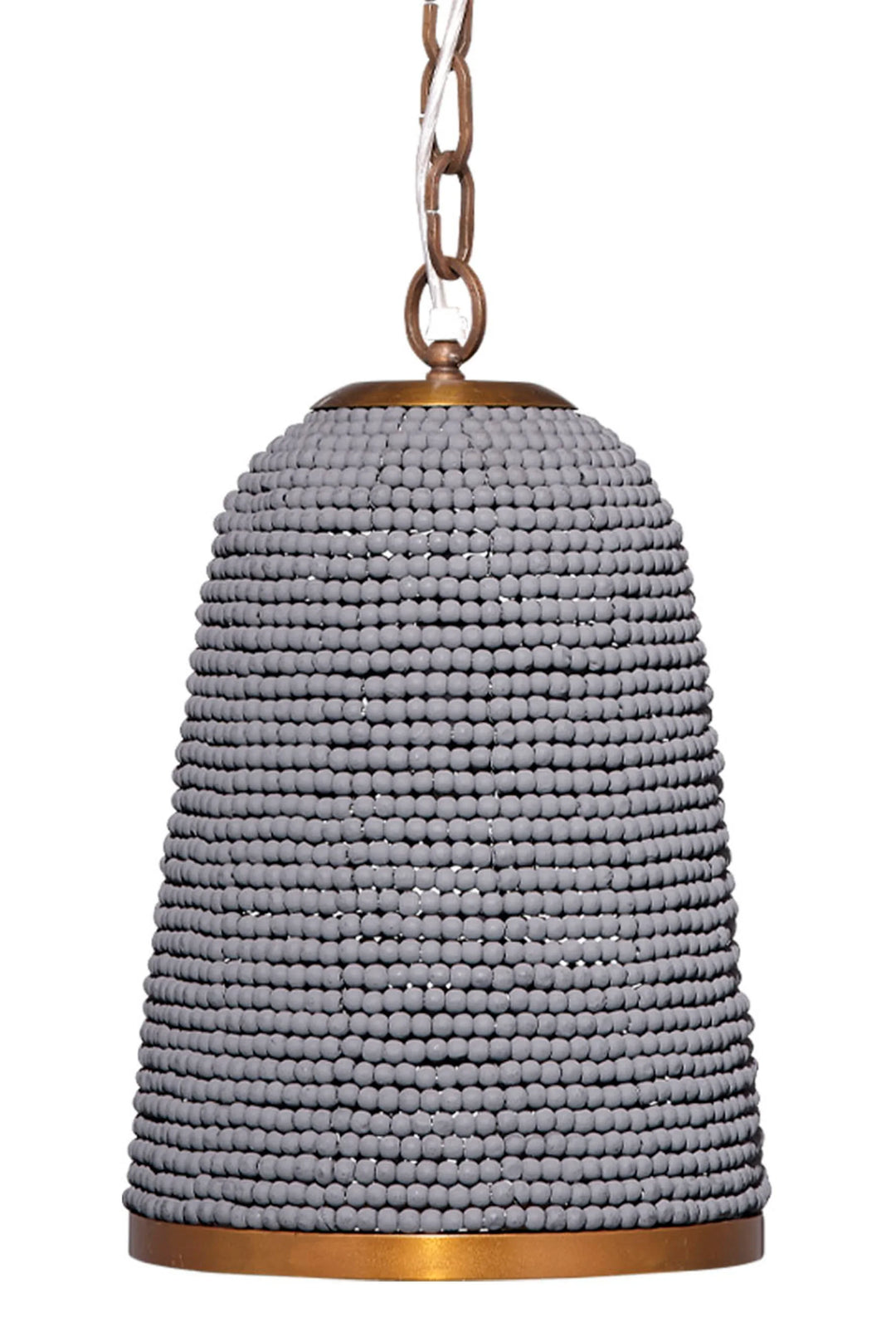 Creekside 1-Light Beaded Pendant, Slate Blue - AmericanHomeFurniture