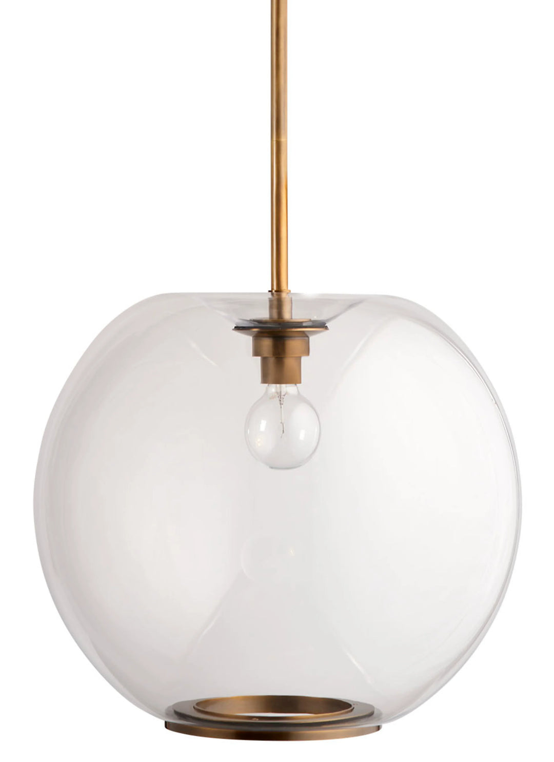 Helium 1-Light Blown Glass Pendant - AmericanHomeFurniture