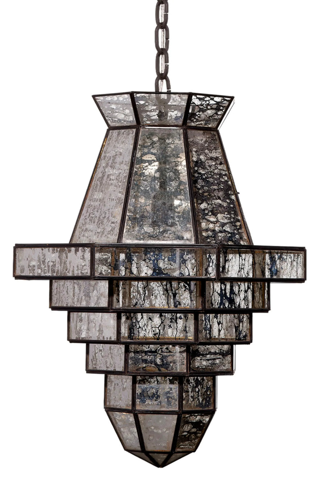 Imperial 1-Light Glass and Metal Pendant - AmericanHomeFurniture