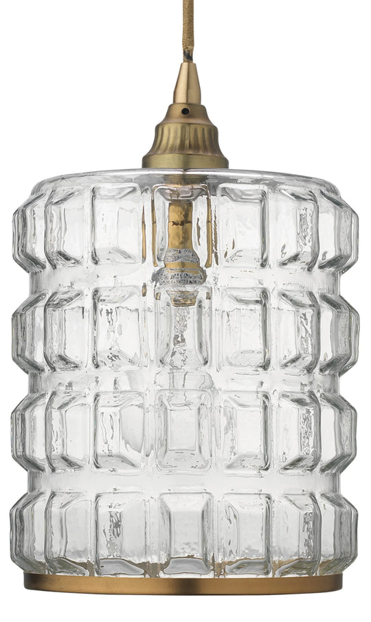 Jamie Young Madison Glass 1-Light Pendant PENDANT LIGHTING