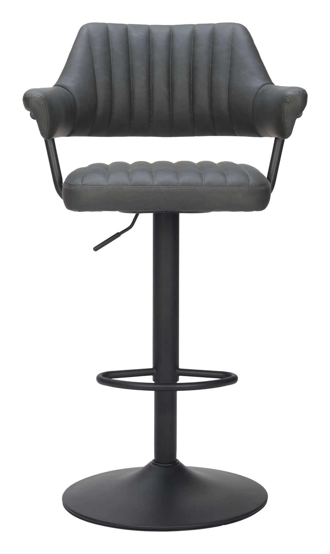 Erret Barstool Gray - AmericanHomeFurniture