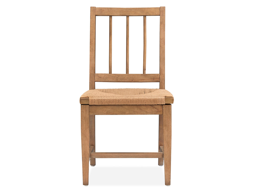 Lindon Belgian Wheat Paper Cord Side Chair - Set of 2 - D5570-64