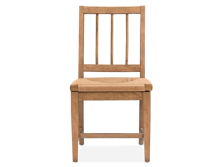 Lindon Belgian Wheat Paper Cord Side Chair - Set of 2 - D5570-64