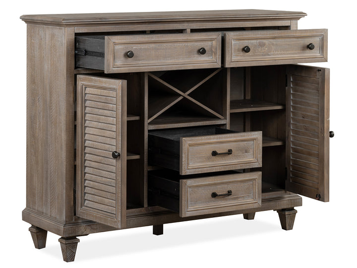 Lancaster Dovetail Grey Server - D4352-15