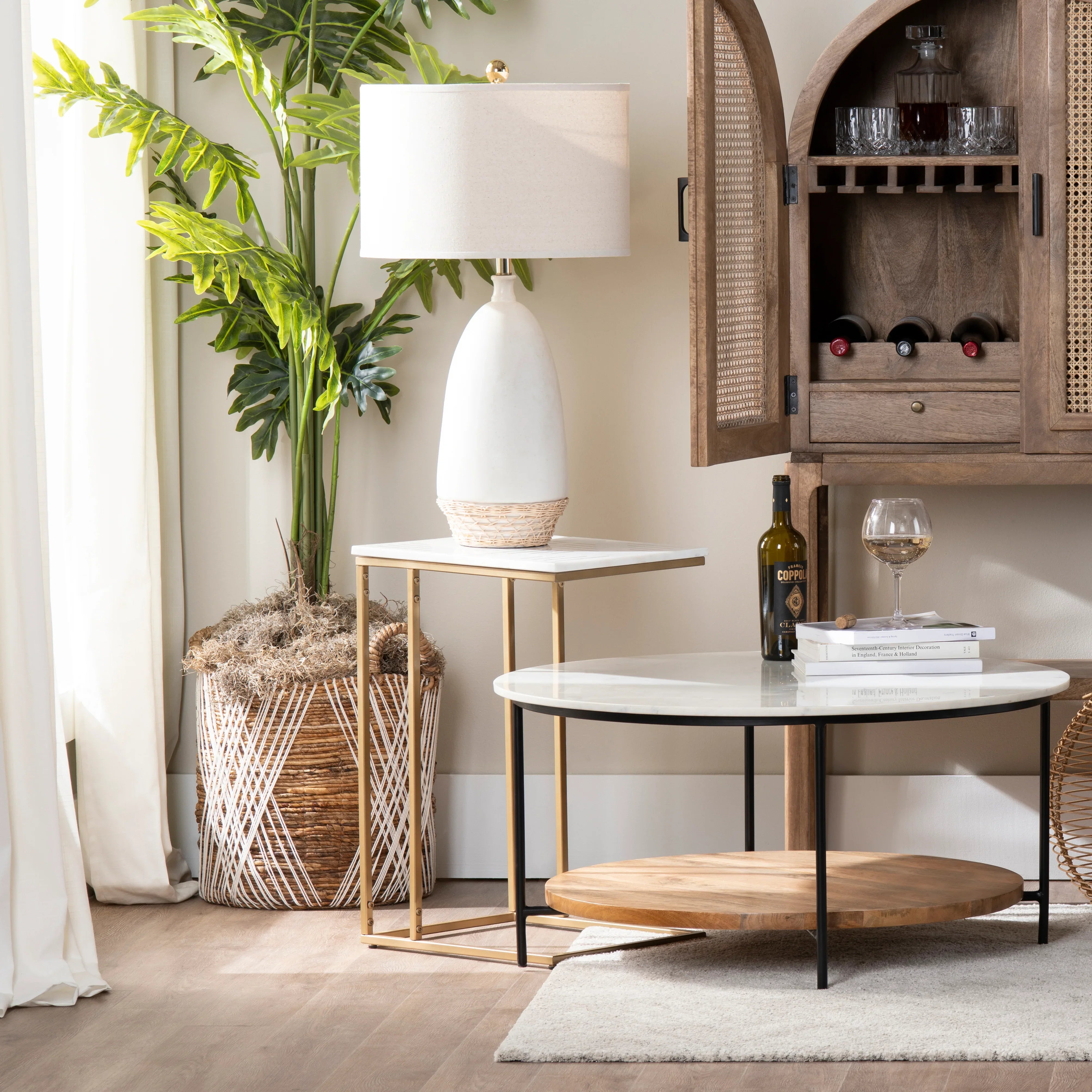 Crestview Collection Stardust C-Table - Thumbnail 5