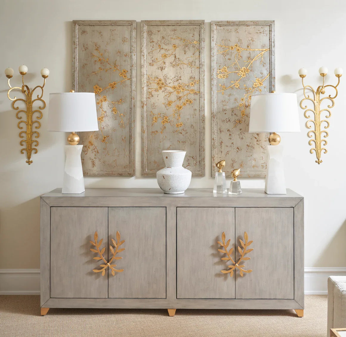 Chelsea House Cherry Blossom Panels (S3) WALL ACCENTS