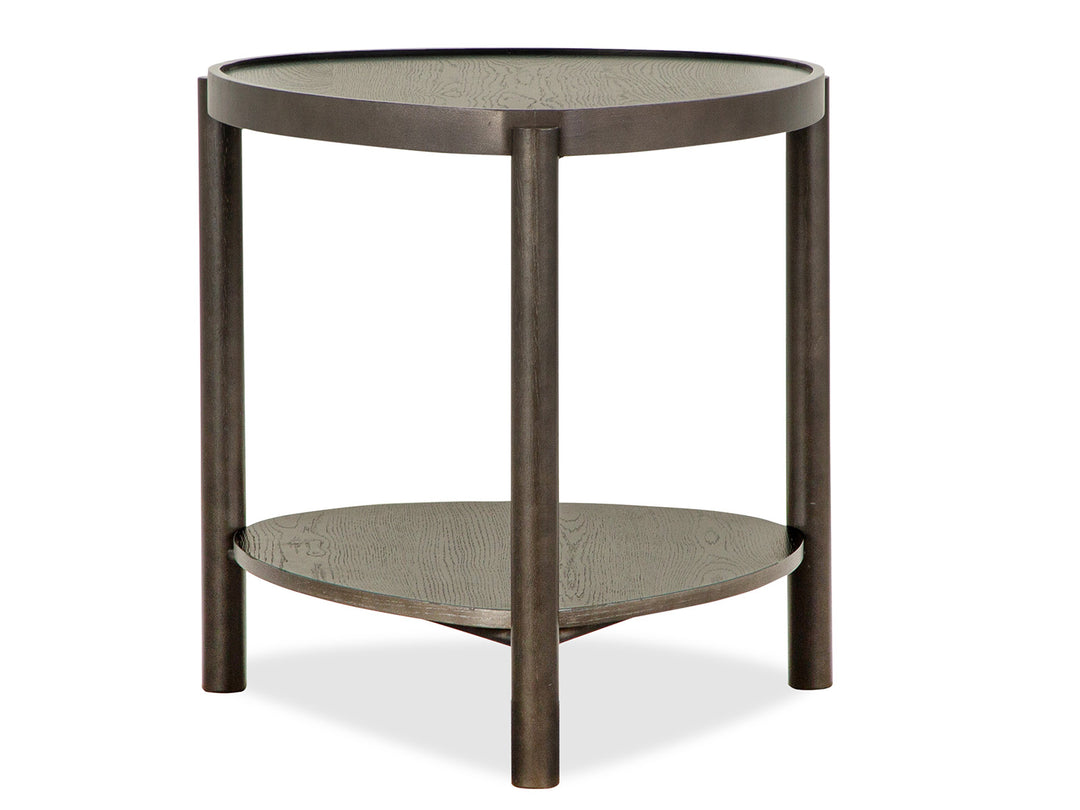 Hadleigh Black Coffee Bean Shaped Accent End Table - T5711-34