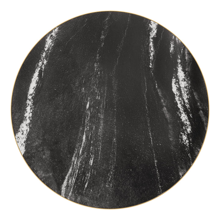 Batu Dining Table Black & Gold