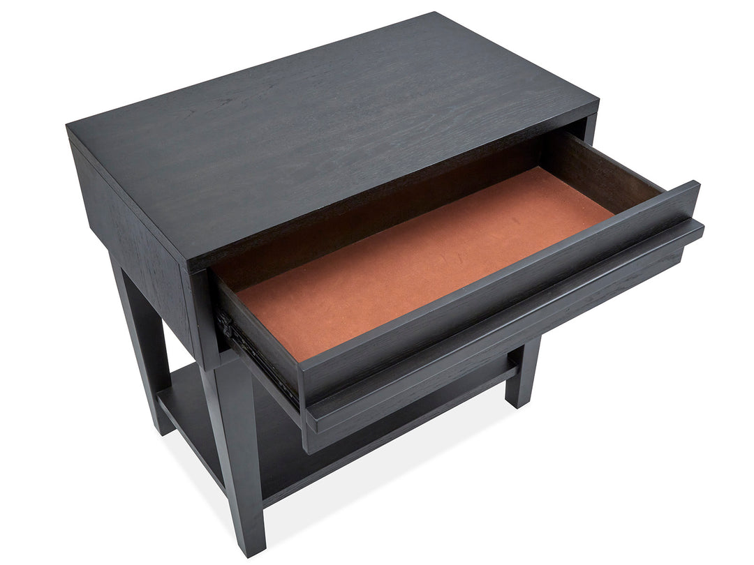 Lindon Coffee Bean Open Nightstand - B5570-05D