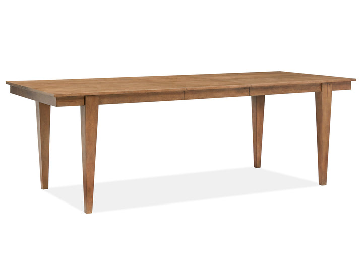 Lindon Belgian Wheat Extendable Rectangular Dining Table - D5570-20