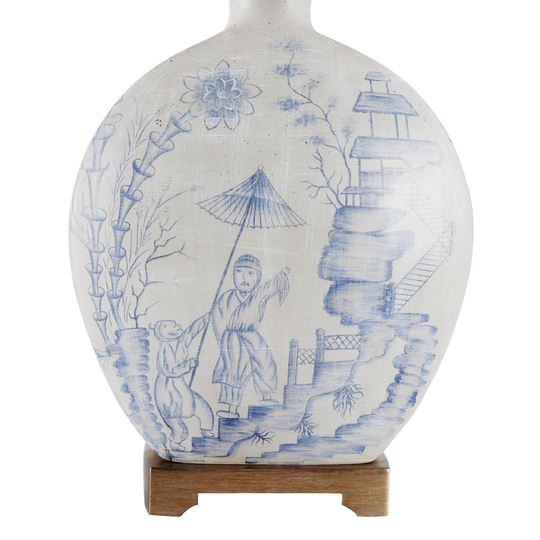 Ancient Snuff Bottle Lamp - 60023