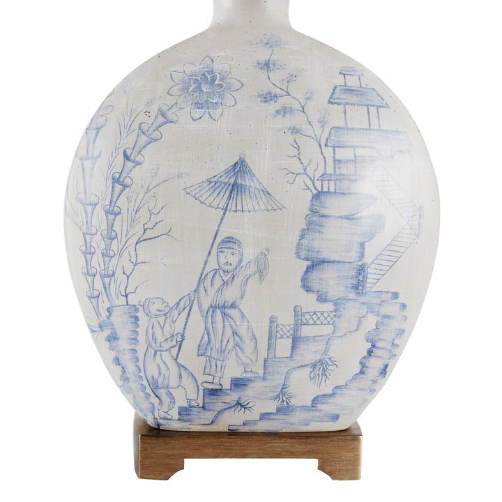Ancient Snuff Bottle Lamp - 60023