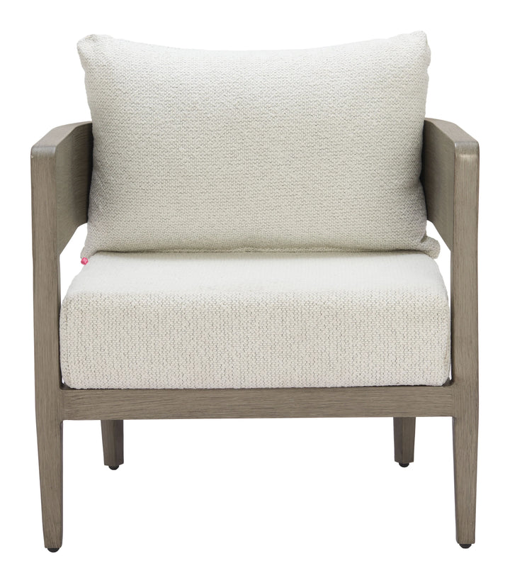 Foret Armchair Beige - AmericanHomeFurniture