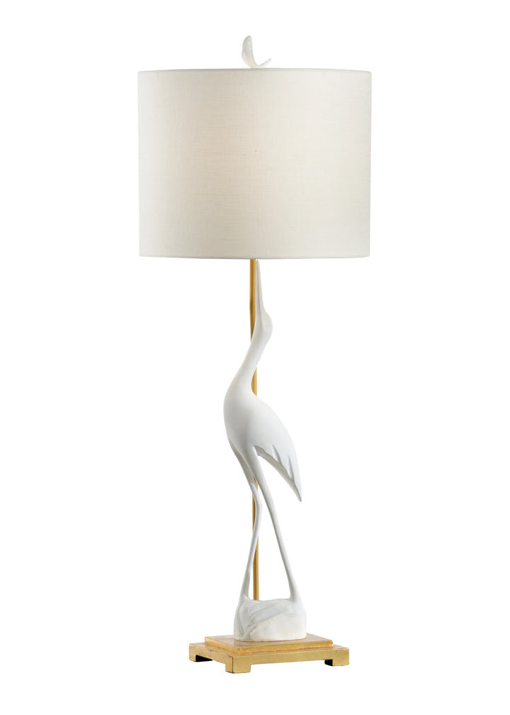 American Home Furniture Wildwood Crane Lamp (Left)