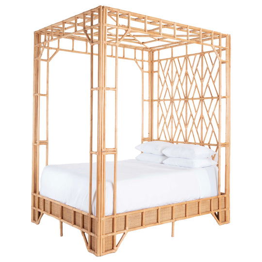 Paradise Canopy Bed - Queen - 60639094
