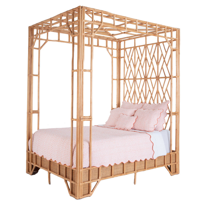 Paradise Canopy Bed - Queen - 60639094