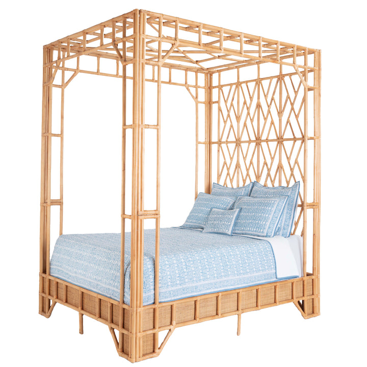 Paradise Canopy Bed - Queen - 60639094