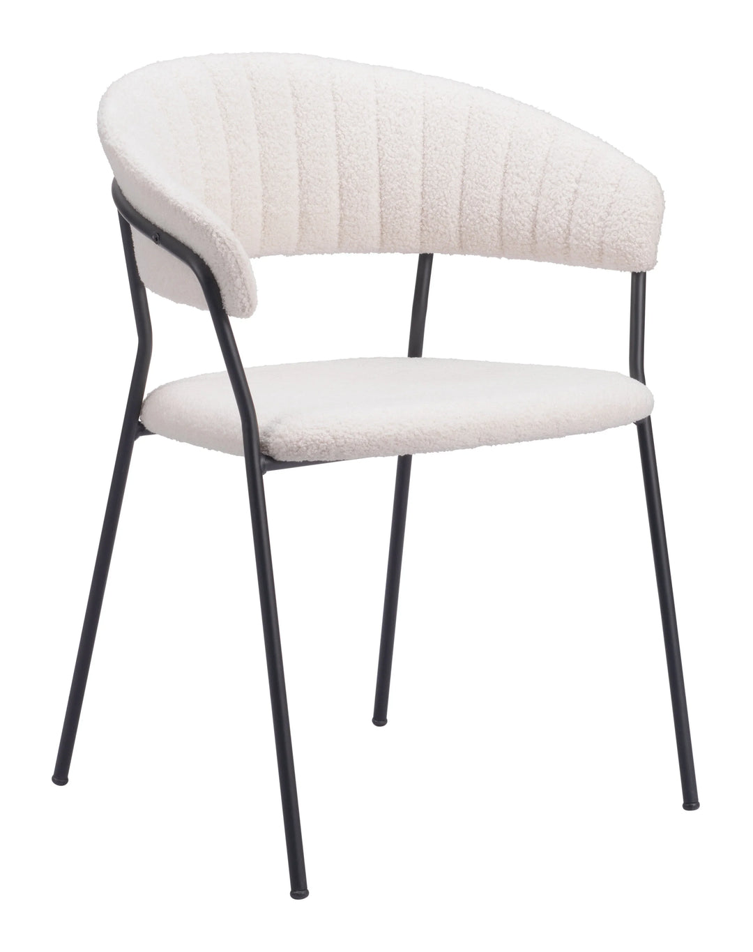 Josephine Dining Chair (Set of 2) Cream - AmericanHomeFurniture