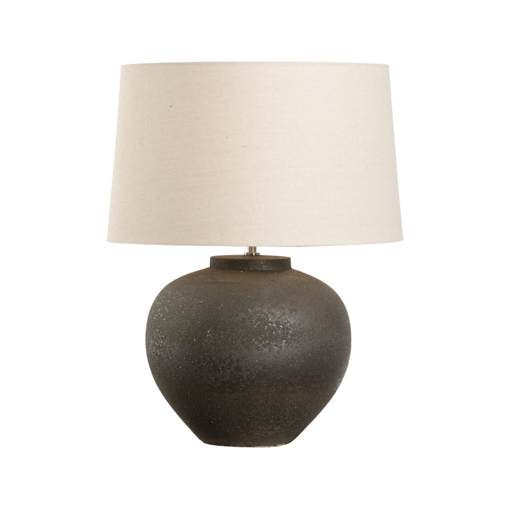 Shiga/Sanded Black Glaze Dinish