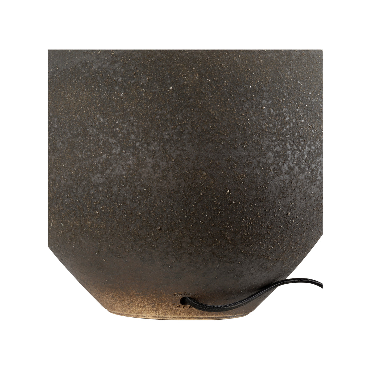 Shiga/Sanded Black Glaze