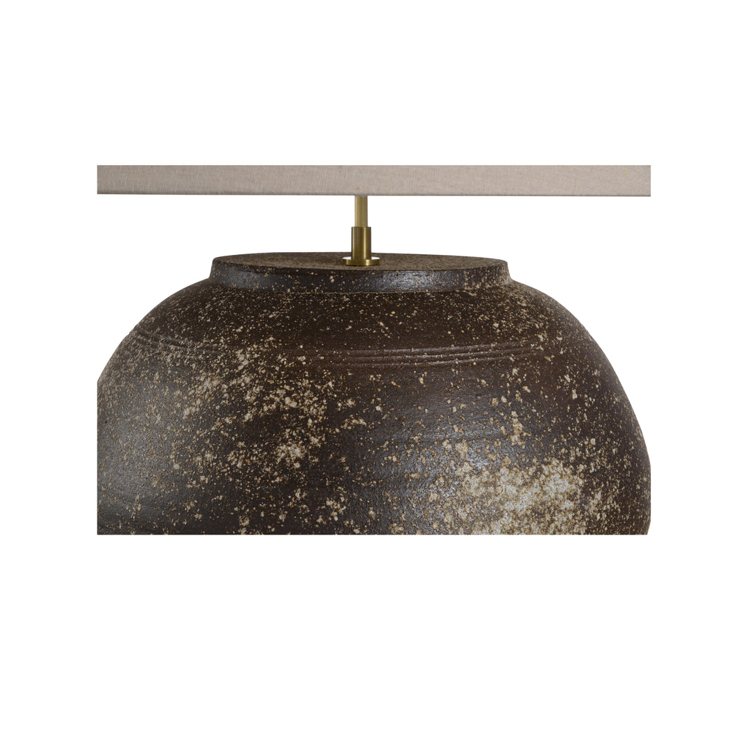Shiga/Sanded Brown Glaze