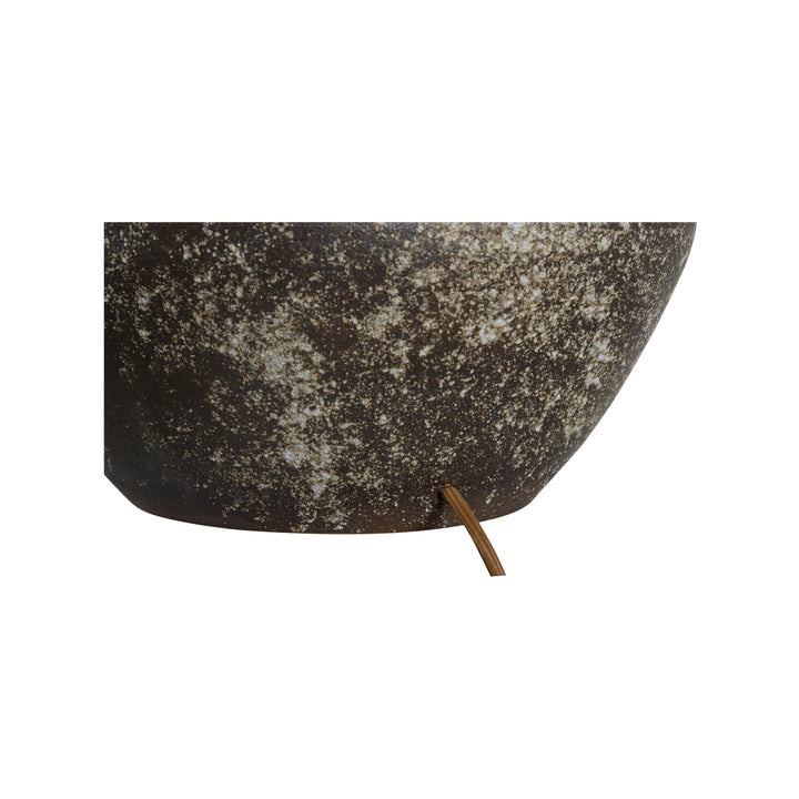 Shiga/Sanded Brown Glaze