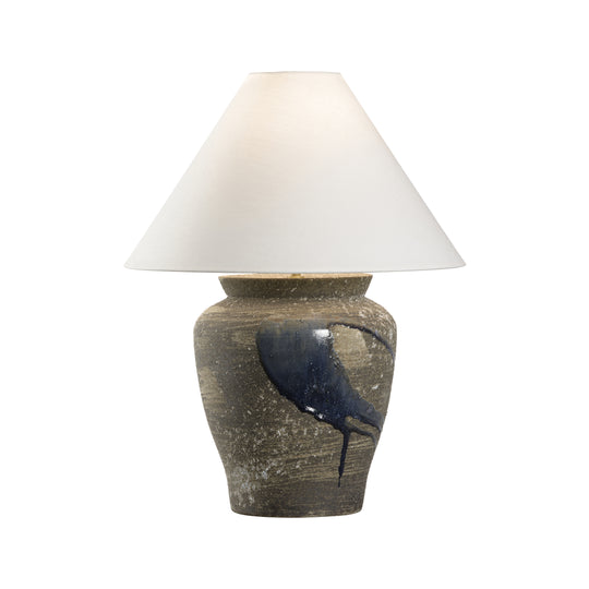 Sanded Gray/Blue Glaze