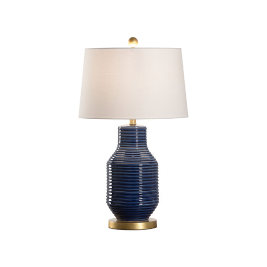 Blue Glaze/Gold Leag
