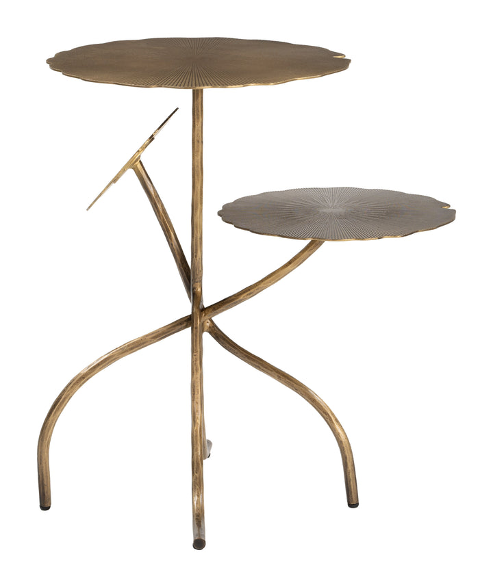 Mavro Accent Table Brass - 110977