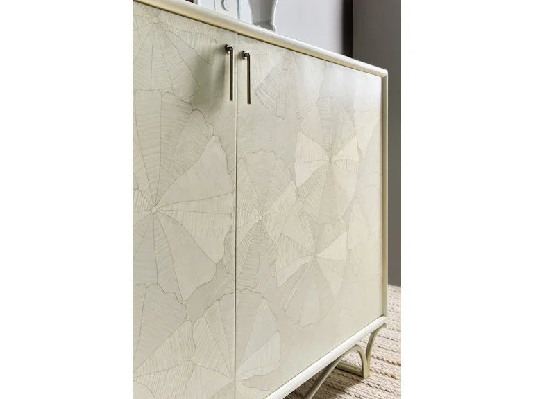 American Home Furniture Hooker Furniture Melange White Lotus Hall Chest