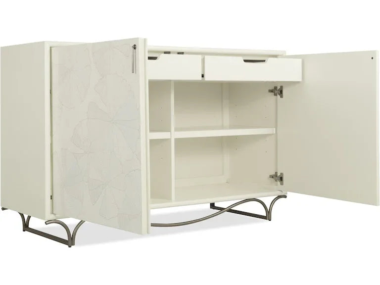American Home Furniture Hooker Furniture Melange White Lotus Hall Chest