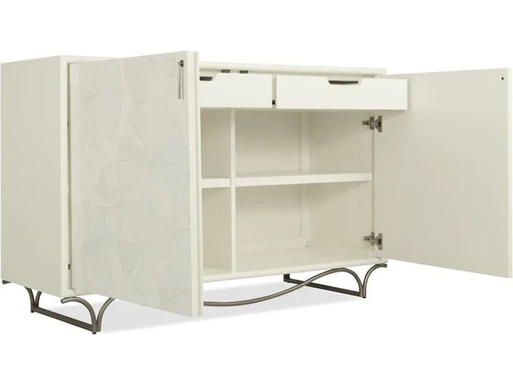 American Home Furniture Hooker Furniture Melange White Lotus Hall Chest