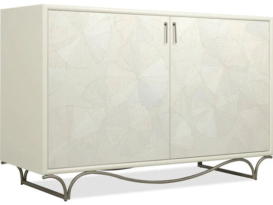 American Home Furniture Hooker Furniture Melange White Lotus Hall Chest