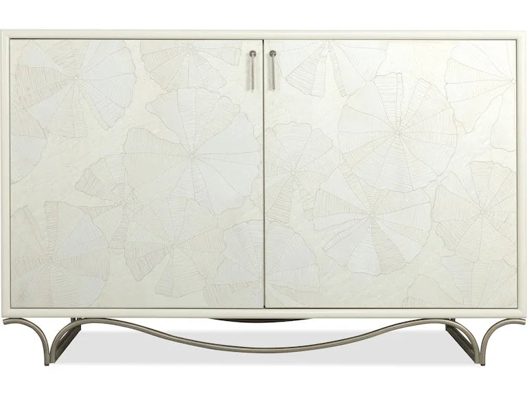 American Home Furniture Hooker Furniture Melange White Lotus Hall Chest