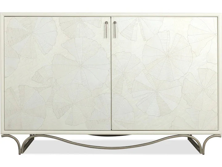 American Home Furniture Hooker Furniture Melange White Lotus Hall Chest