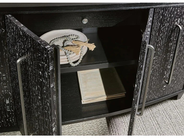 American Home Furniture Hooker Furniture Melange Midnight Credenza