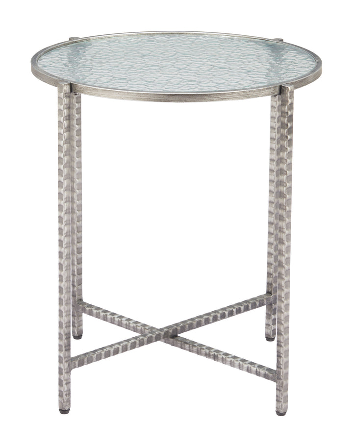 Vetro Side Table Silver