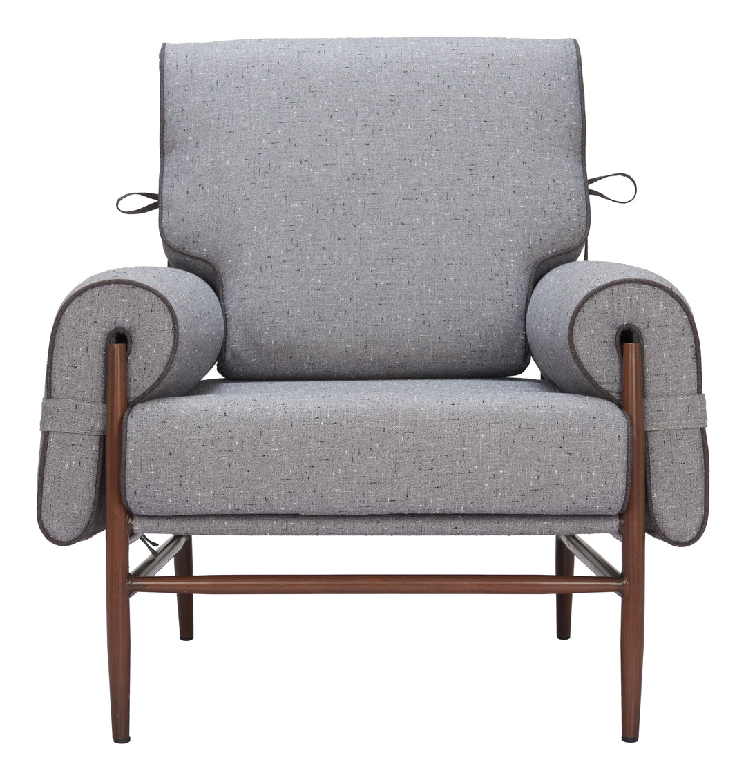 Klem Accent Chair Gray - AmericanHomeFurniture