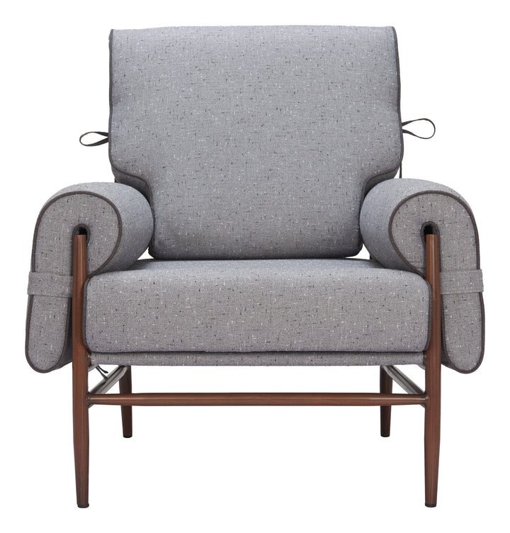Klem Accent Chair Gray - AmericanHomeFurniture