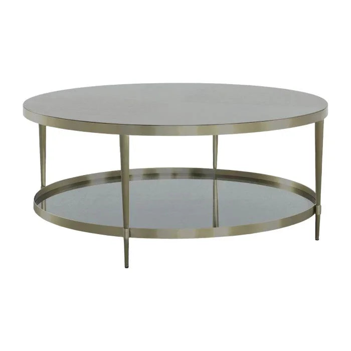 Fairfield Chair - Libby Langdon Marlowe Tiered Round End Table - 6308-ET | American Home Furniture