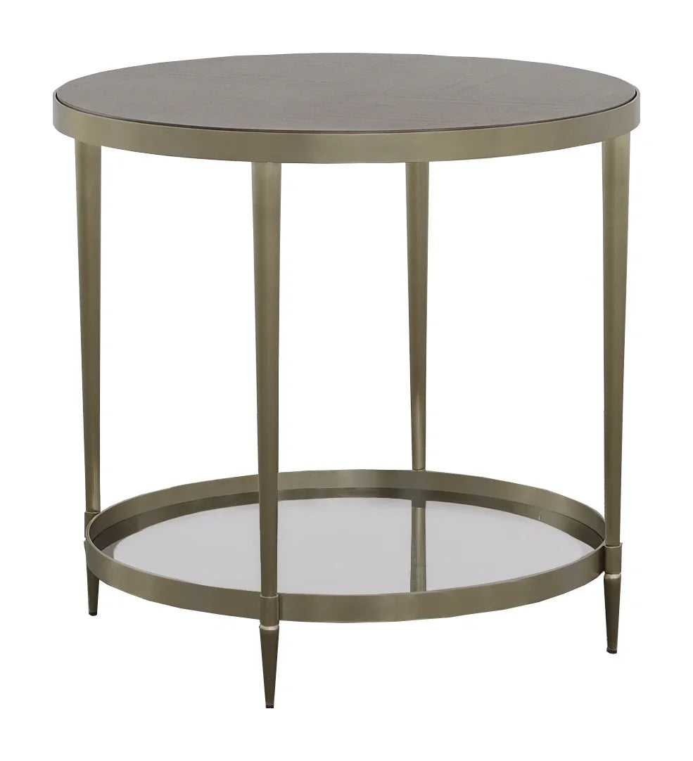 American Home Furniture Fairfield Chair Libby Langdon Marlowe Tiered Round End Table