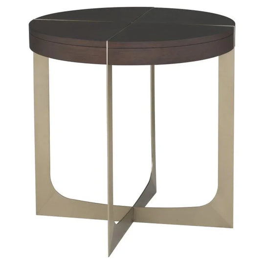 Fairfield Chair - Libby Langdon Goddard Round End Table - 6360-19 | American Home Furniture