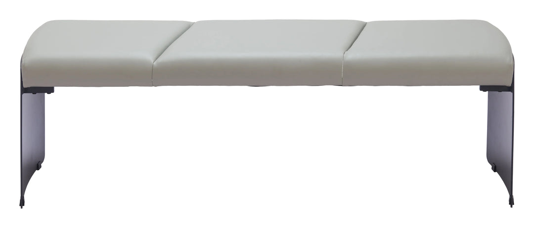 Mur Bench Gray - AmericanHomeFurniture
