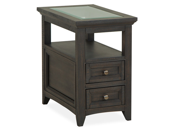 Westley Falls Graphite Chairside End Table - T4399-10